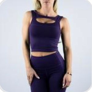Buffbunny Collection Peek A Boo Crop Top